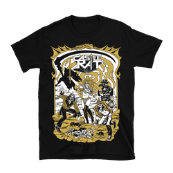 Castle Rat - Dragon Portal T-Shirt - Black