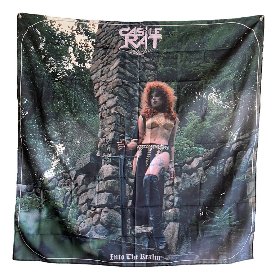 Castle Rat - Into The Realm Flag