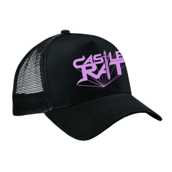 Castle Rat - Purple Logo Trucker Cap