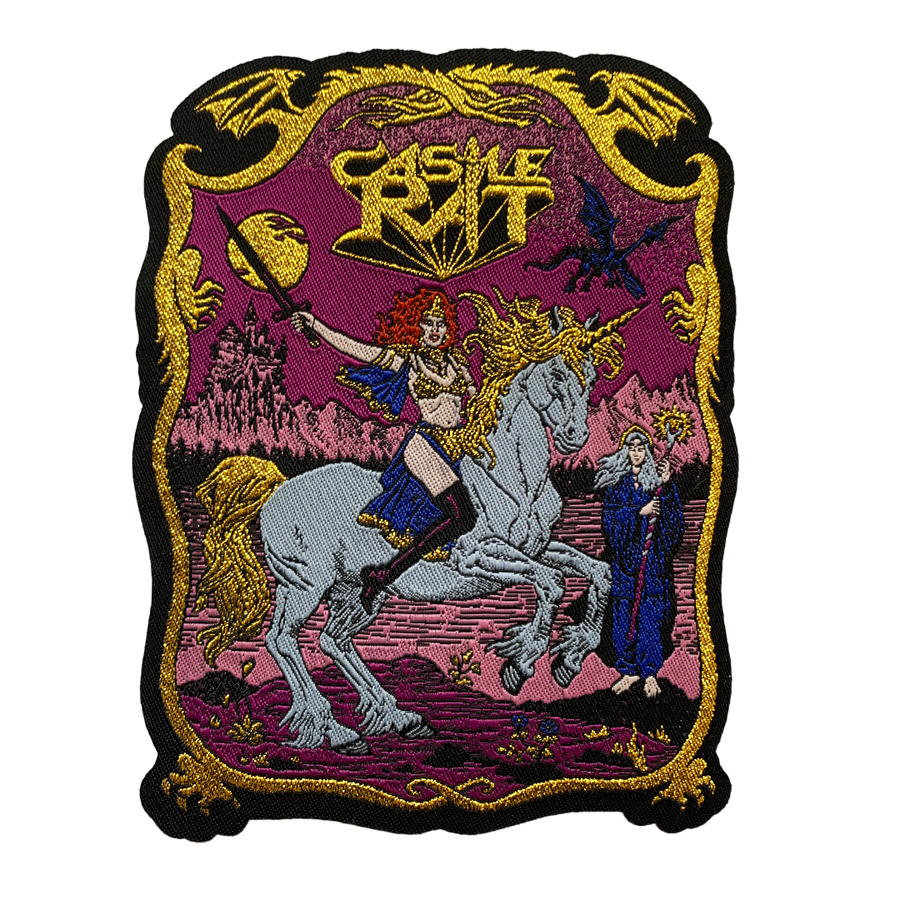 Castle Rat - Unicorn Rider Patch