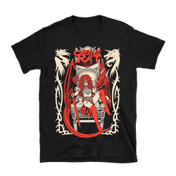 Castle Rat - Dragon Throne T-Shirt - Black