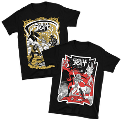 Castle Rat - Dragon Portal/Wolf & Phoenix T-Shirt Bundle