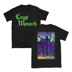 Crypt Monarch - The Necronaut Double Sided T-Shirt - Black