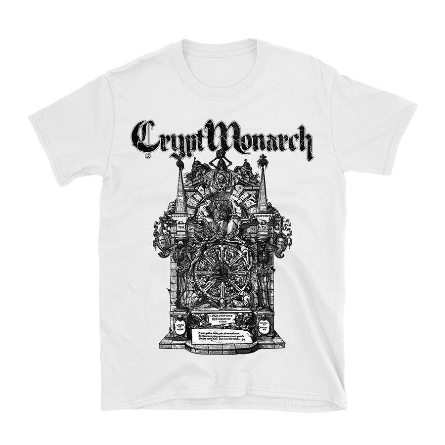 Crypt Monarch - Memento Mori T-Shirt - White