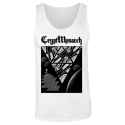 Crypt Monarch - Esoteric Tank Top - White