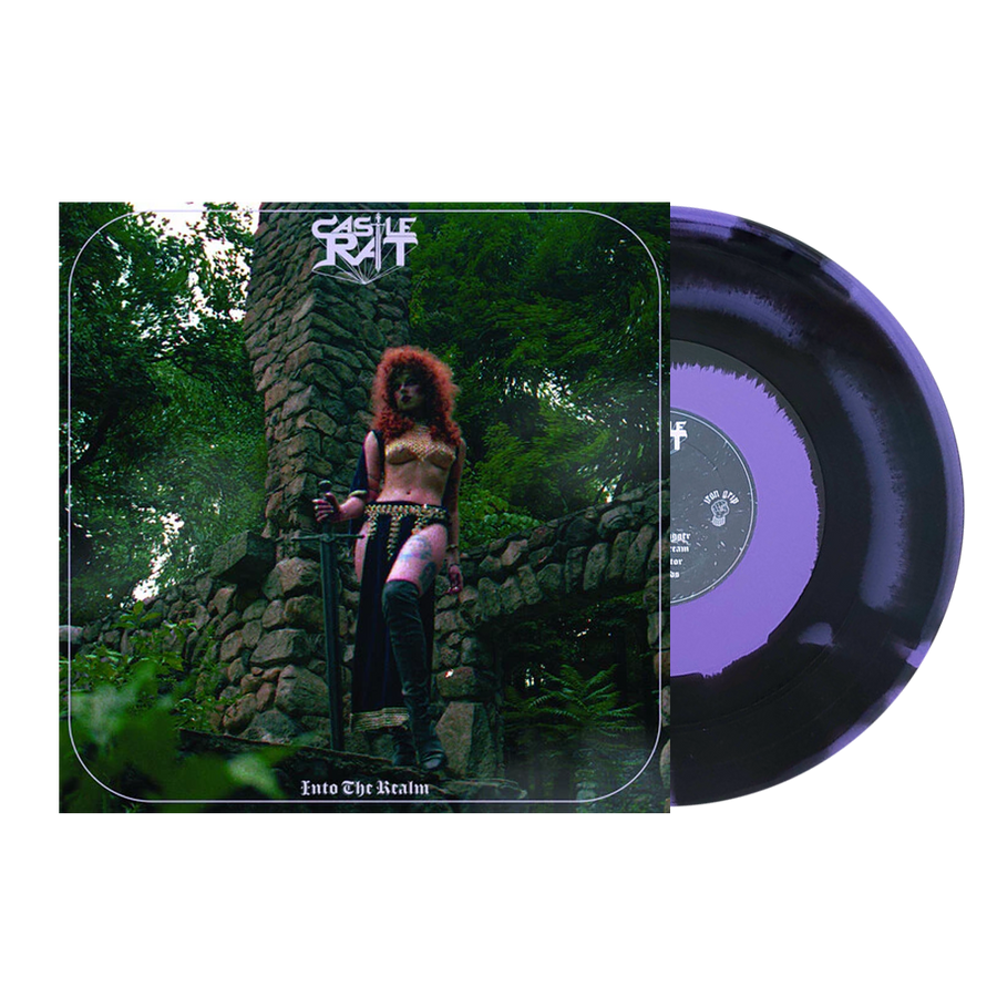 Castle Rat - Into The Realm Vinyl LP - Portal Purple Poured Into Black