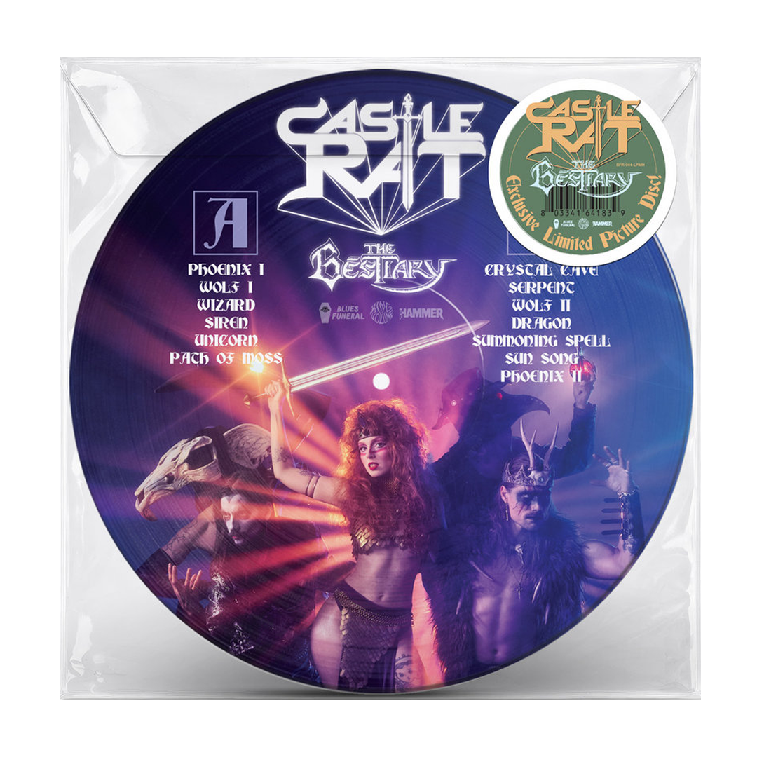 Castle Rat - The Bestiary Vinyl LP - Picture Disc – Heavy Threads