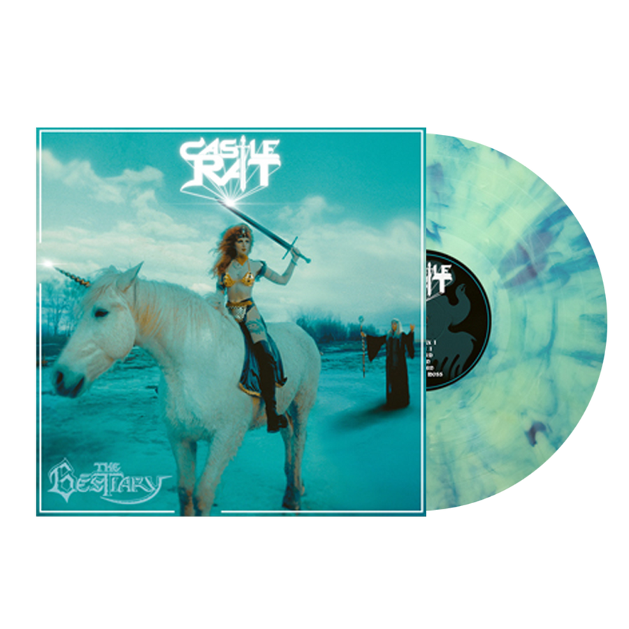 Castle Rat - The Bestiary Vinyl LP - Sea Green & Blue Marble Swirl (Path of Moss)