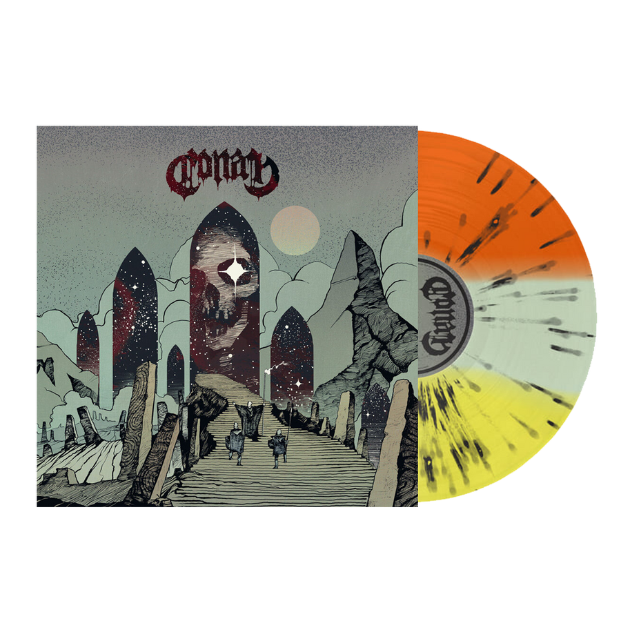 Conan - Violence Dimension Vinyl LP - Orange/Green/Yellow Striped