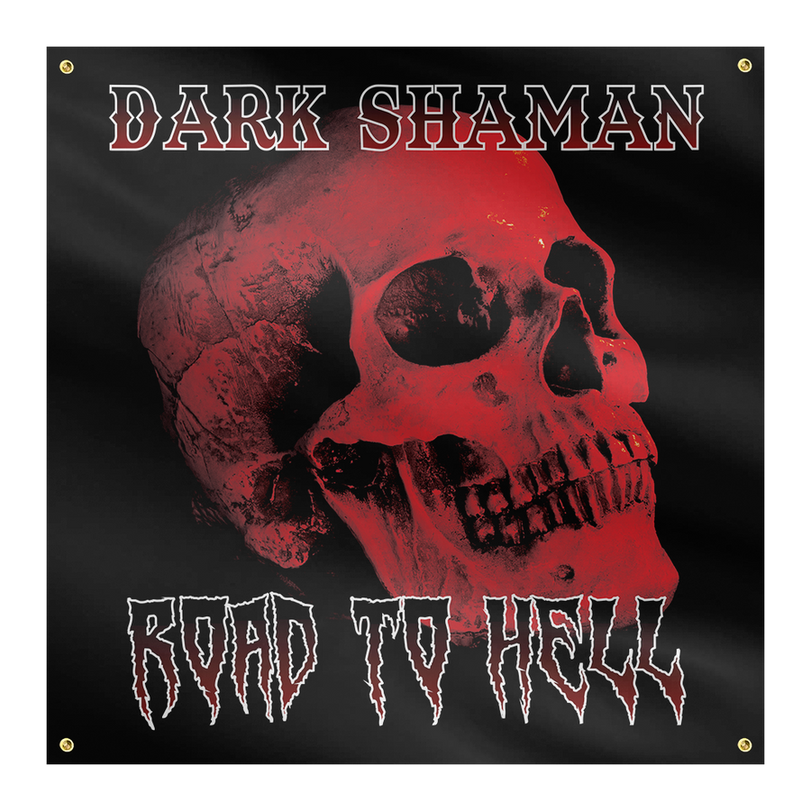 Dark Shaman - Road to Hell Flag