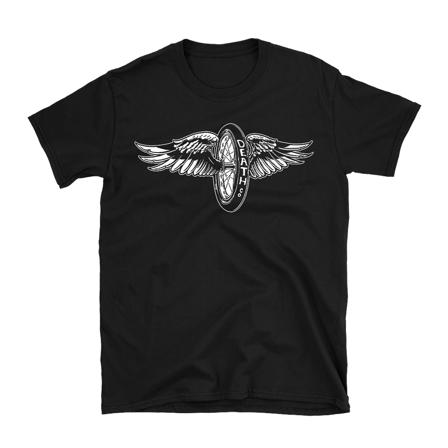Death Co. - Winged Tire T-Shirt - Black