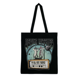 Devil's Witches - In All Her Forms Tote Bag - Black