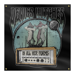 Devil's Witches - In All Her Forms Flag - Black