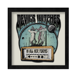 Devil's Witches - In All Her Forms Sand Art Print - Framed