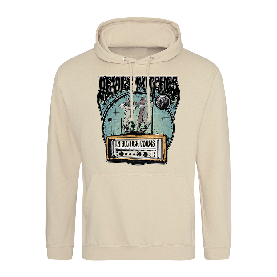 Devil's Witches - In All Her Forms Pullover Hoodie - Sand