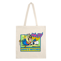 Devil's Witches - Ma-ry Magic Wand Tote Bag - Natural