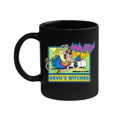 Devil's Witches - Ma-ry Magic Wand Mug - Black