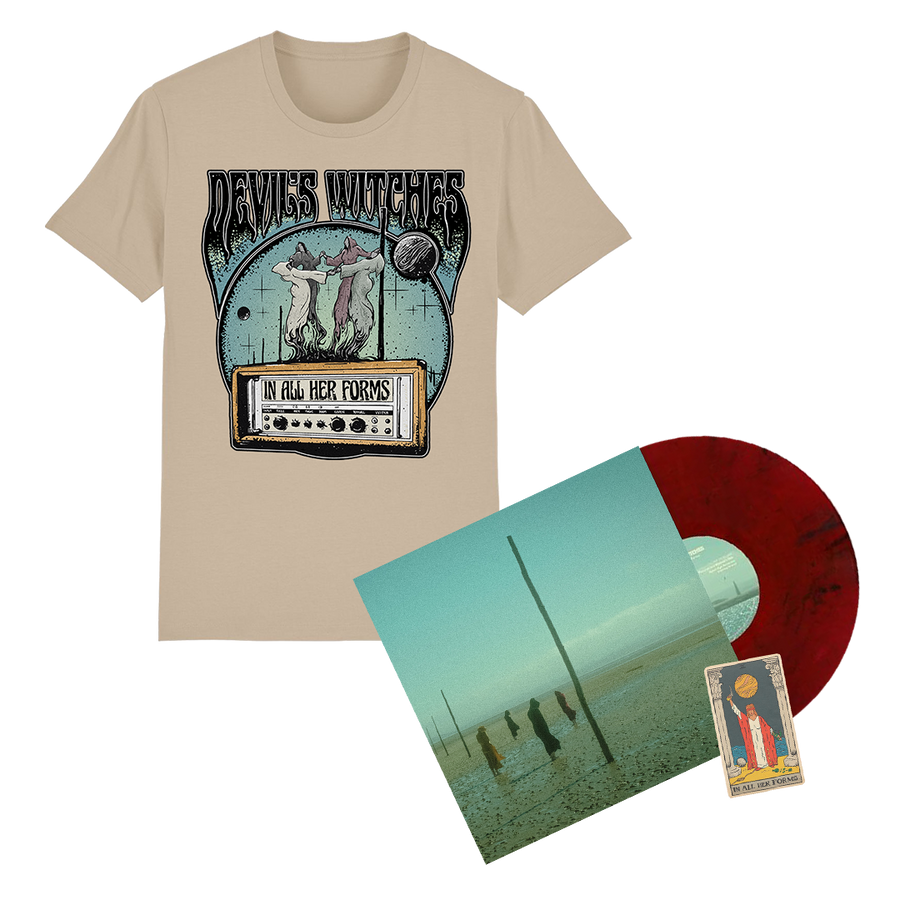 Devil's Witches - In All Her Forms Bundle - Maiden Edition Vinyl (Unsigned) + Sand T-Shirt