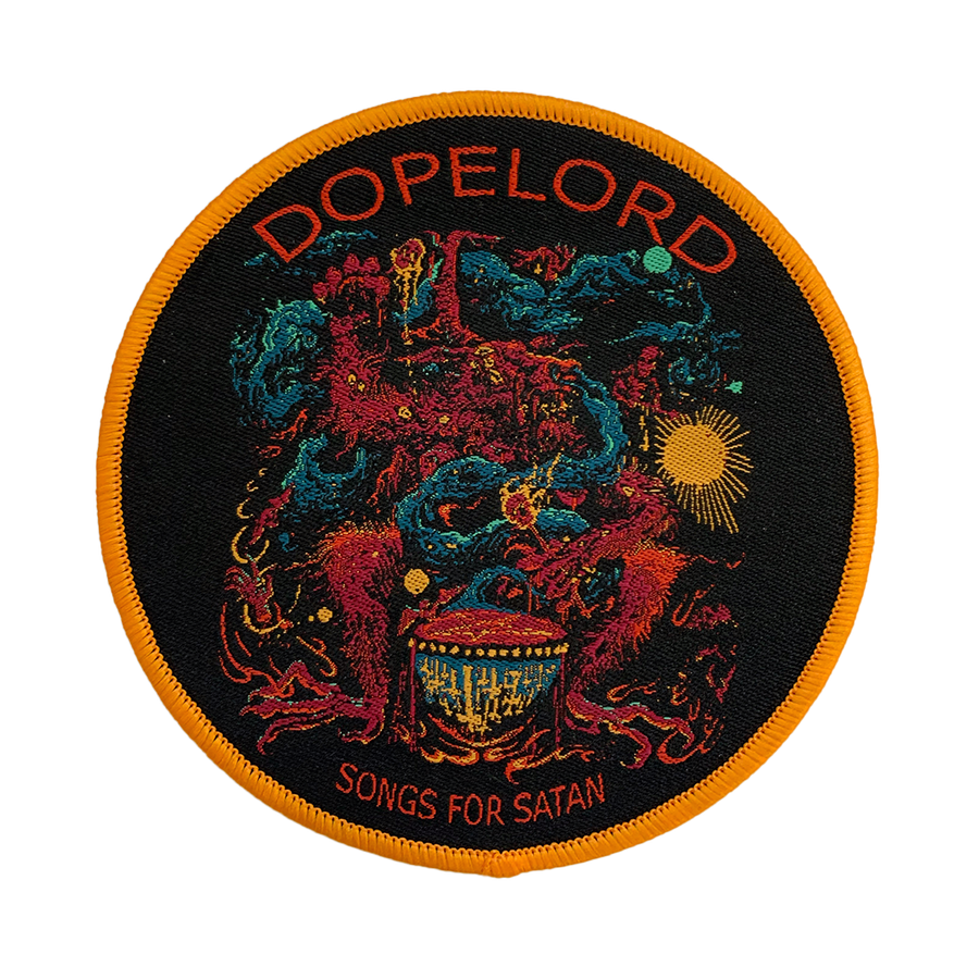 Dopelord - Songs For Satan Patch (Orange Border)