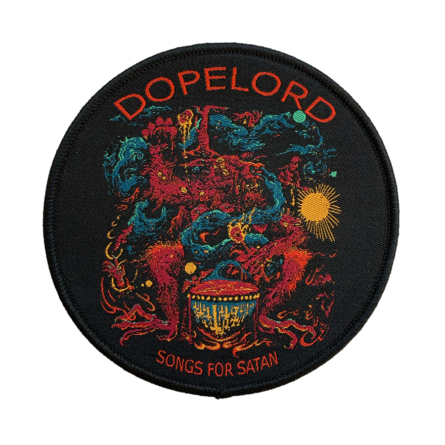 Dopelord - Songs For Satan Patch (Black Border)