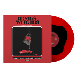 Devil's Witches - Suck My Hex Vinyl - Red & Black Blob (Exit Wound Edition)