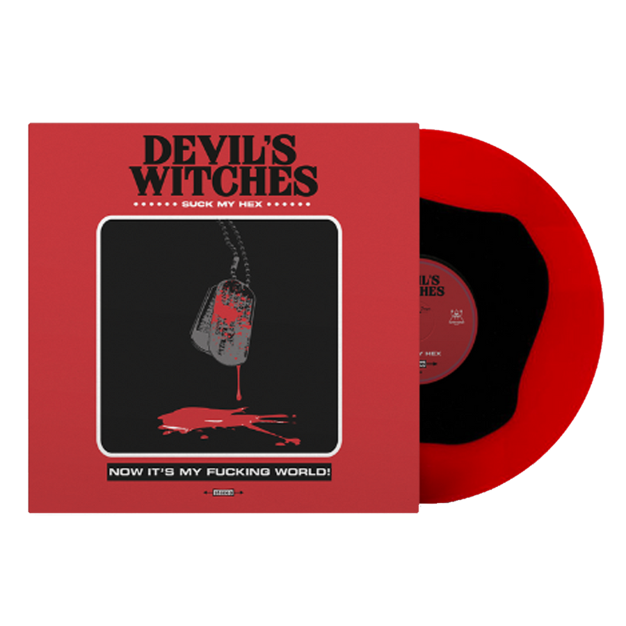 Devil's Witches - Suck My Hex Vinyl - Red & Black Blob (Exit Wound Edition)