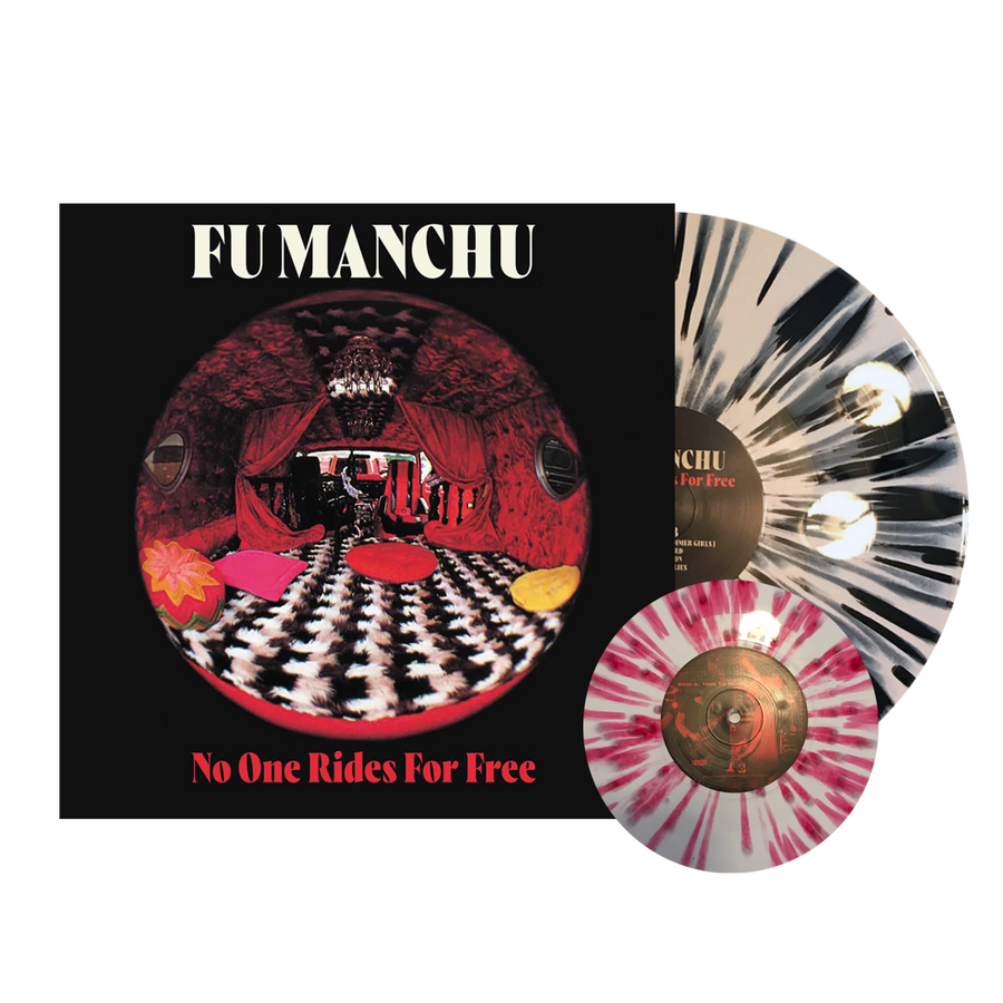 Fu Manchu - No One Rides For Free Vinyl LP - White & Black Splatter