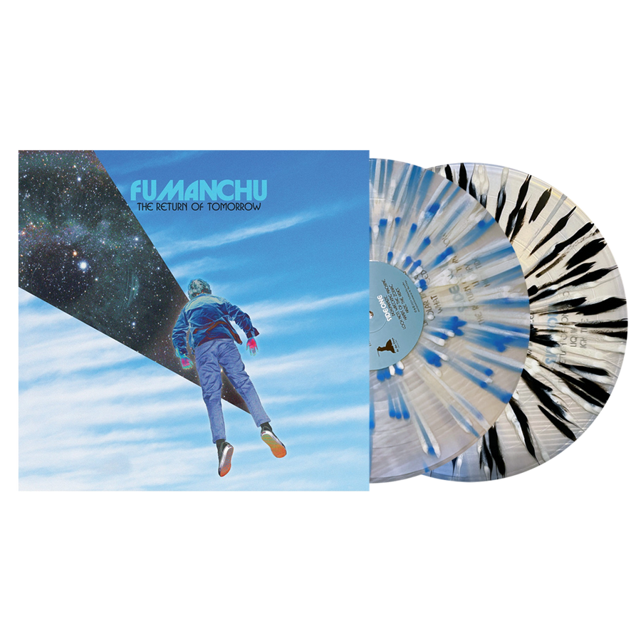 Fu Manchu - The Return of Tomorrow Vinyl LP - White & Black Splatter + White & Blue Splatter