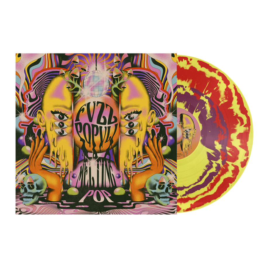 Fvzz Popvli - Melting Pop Vinyl LP - Red/Yellow/Purple
