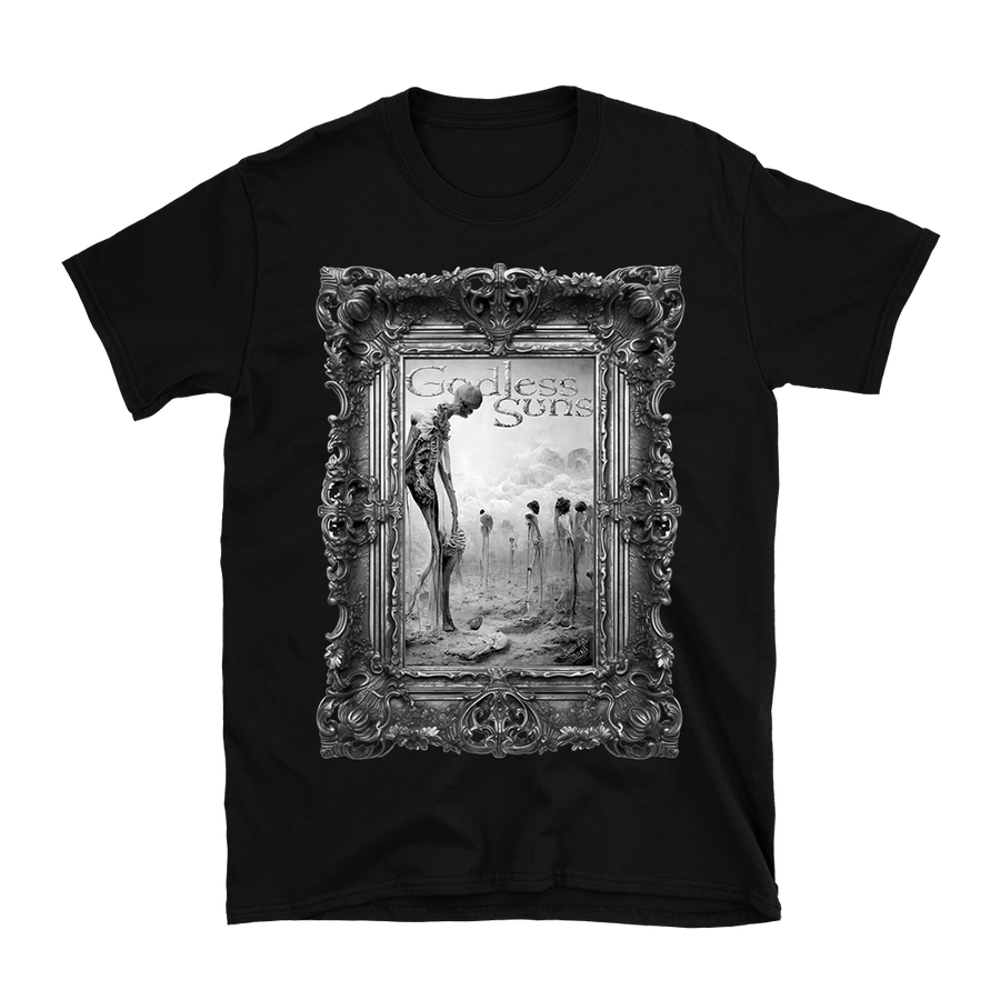 Godless Suns - Purgation B&W T-Shirt - Black