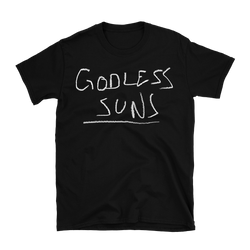 Godless Suns - Hand Drawn Logo T-Shirt - Black