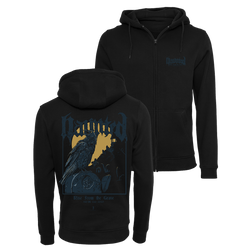 Haunted - Rise From The Grave Zip Hoodie - Black
