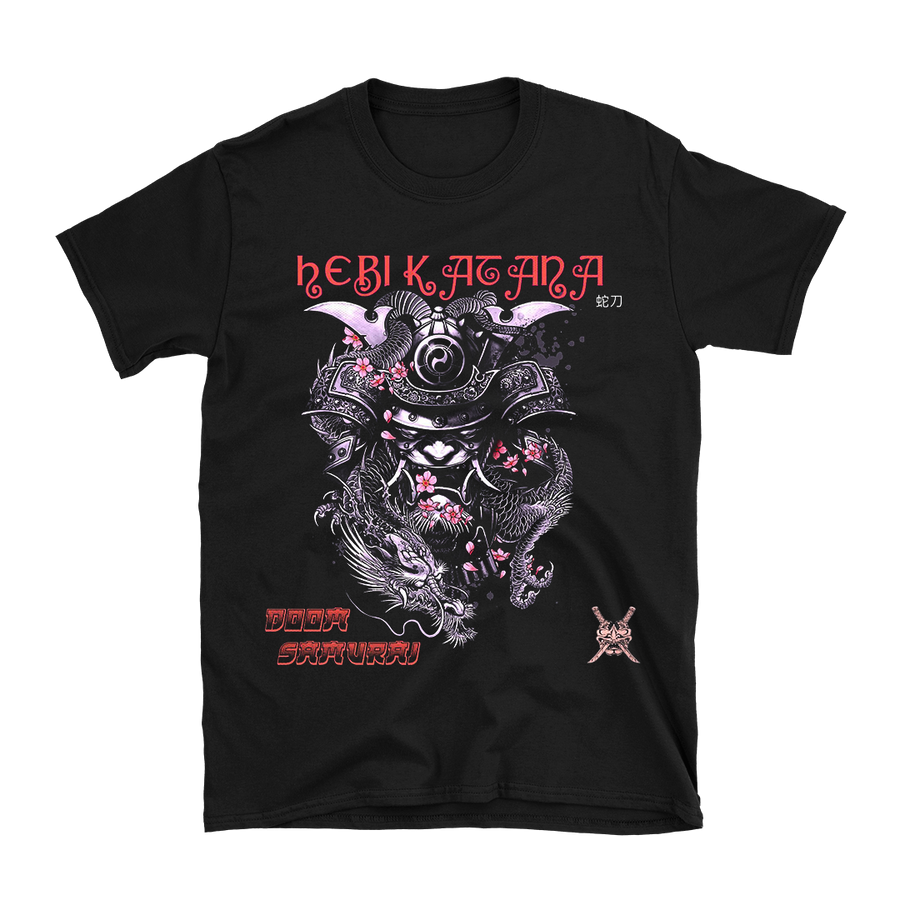 Hebi Katana - Doom Samurai T-Shirt - Black
