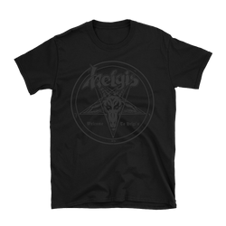 Helgi's - Welcome To Helgi's Black Logo T-Shirt - Black