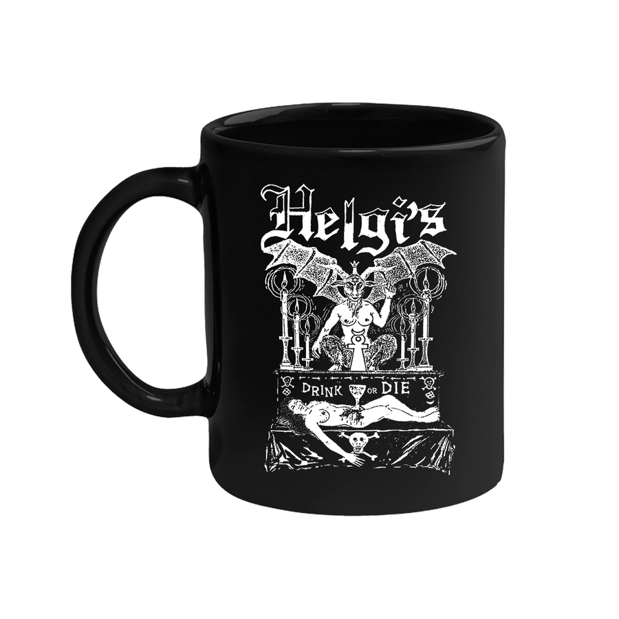 Helgi's - Drink or Die Mug - Black