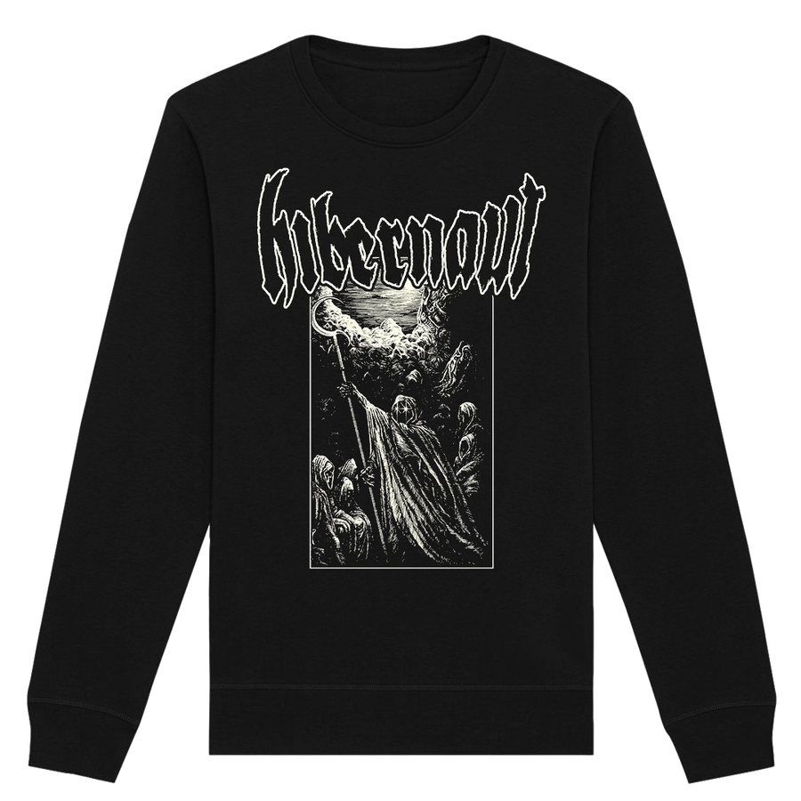 Hibernaut - Reaper Crewneck Sweatshirt - Black