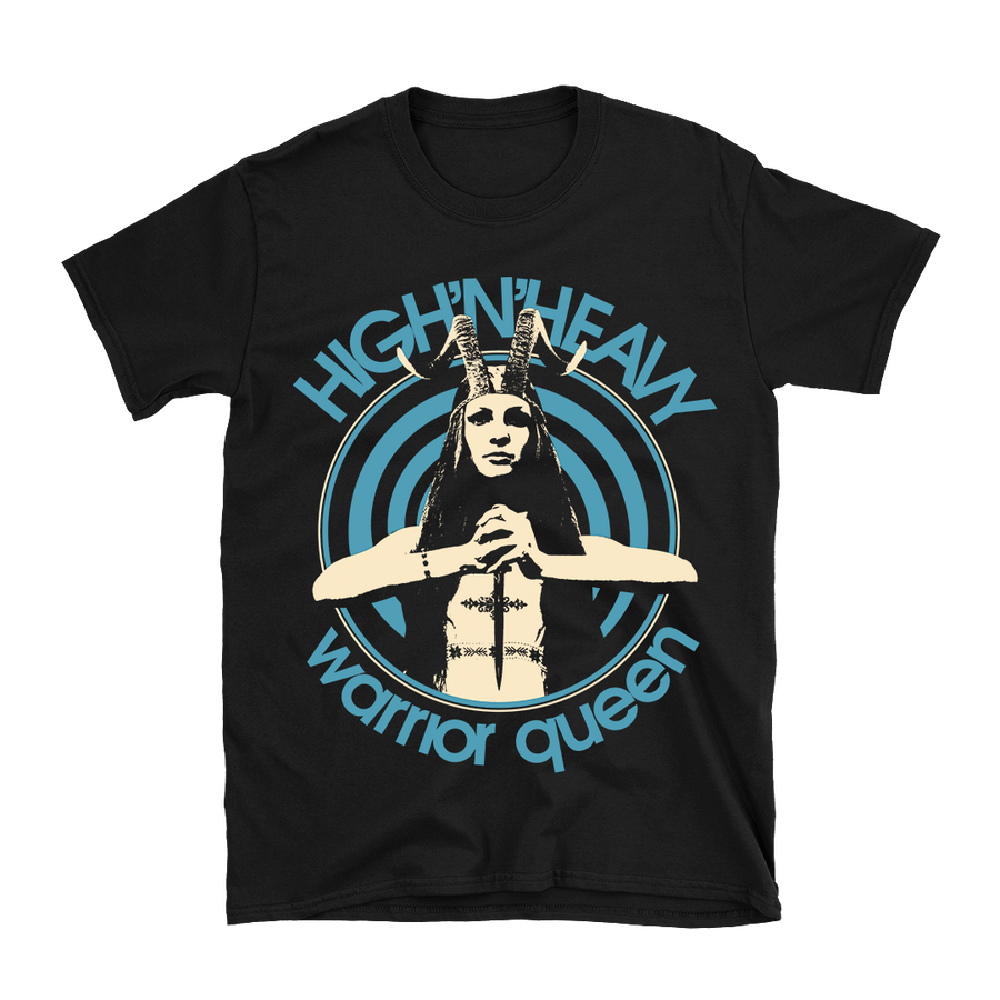 High N’ Heavy - Warrior Queen T-Shirt - Black