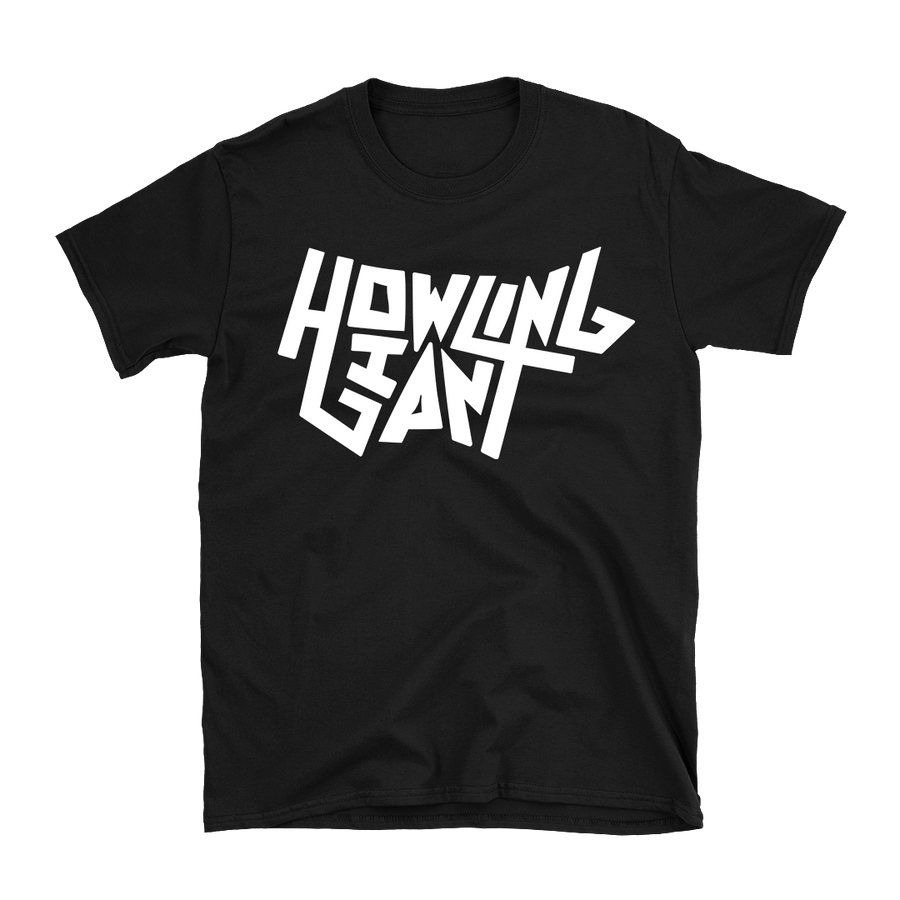 Howling Giant - White Logo T-Shirt - Black
