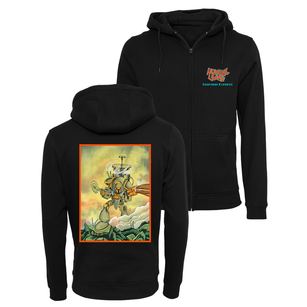 Howling Giant - Doomsday Express Zip Hoodie - Black – Heavy Threads