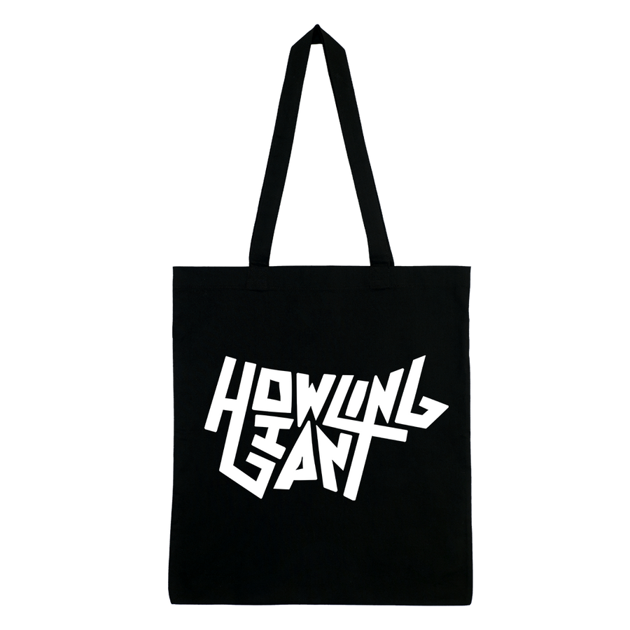 Howling Giant - White Logo Tote Bag - Black
