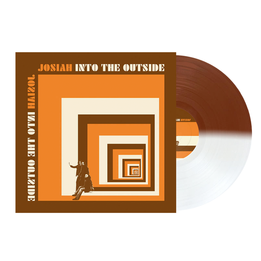 Josiah - Into The Outside Vinyl LP - Brown/White Split