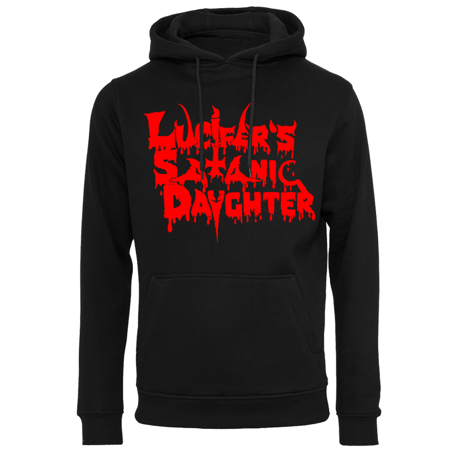 LSD - Lucifer's Satanic Daughter Logo Pullover Hoodie - Black
