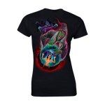 LSD - Lucifer's Satanic Daughter Cover Art Women's T-Shirt - Black
