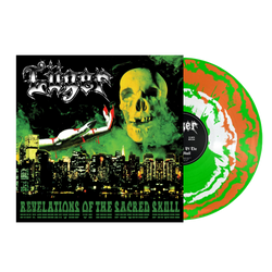 Lüger - Revelations of The Sacred Skull Vinyl LP - Green/White/Orange