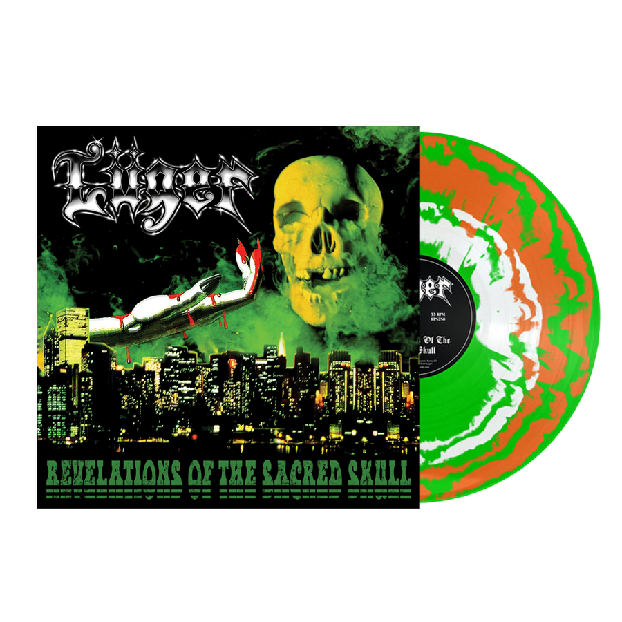 Lüger - Revelations of The Sacred Skull Vinyl LP - Green/White/Orange