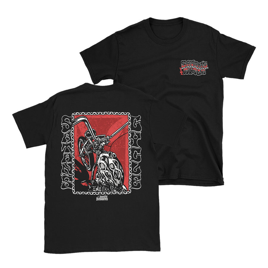 Matt Sabbath - Satan’s Cycle Double Sided T-Shirt - Black