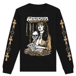 Matt Sabbath - Witchcraft (Gold) Crewneck Sweatshirt - Black