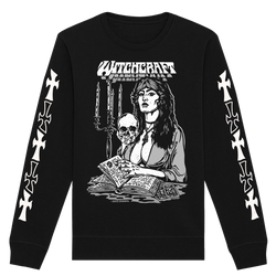 Matt Sabbath - Witchcraft (B&W) Crewneck Sweatshirt - Black