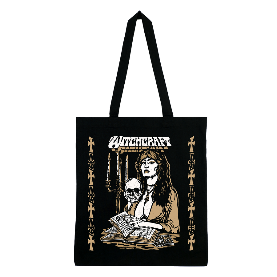 Matt Sabbath - Witchcraft (Gold) Tote Bag - Black