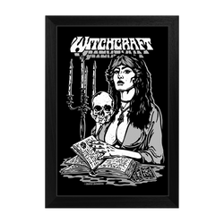 Matt Sabbath - Witchcraft (B&W) Art Print - Framed